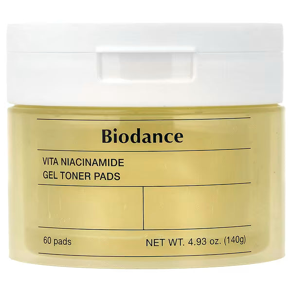 Biodance Vita Niacinamide Gel Toner Pads