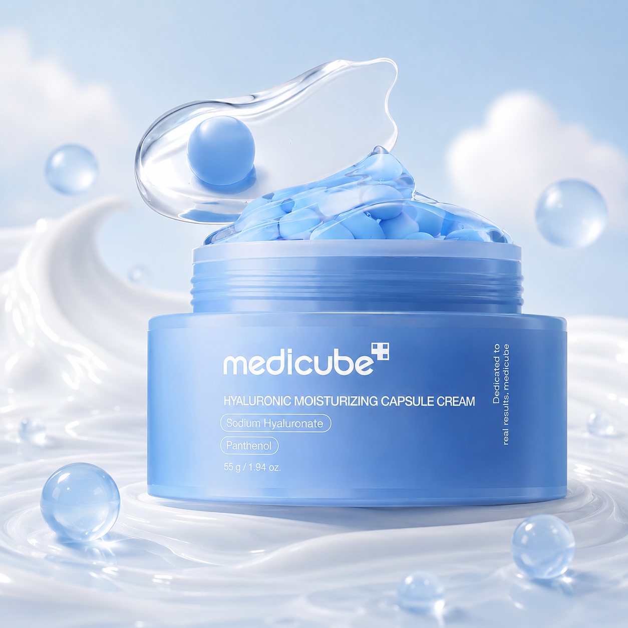 MEDICUBE Hyaluronic Moisturizing Capsule Cream