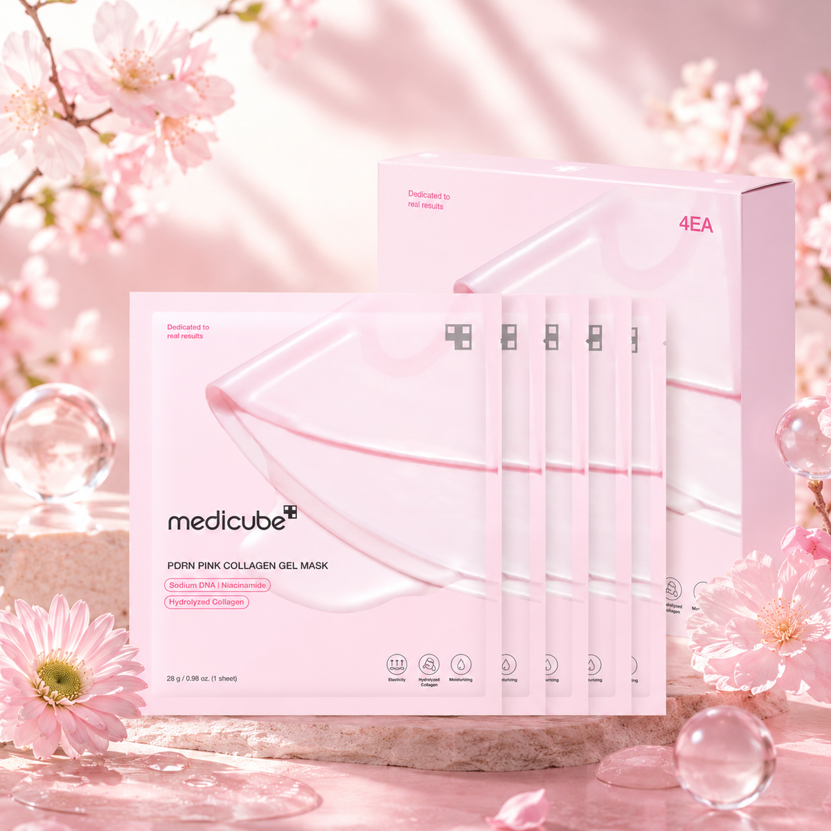 MEDICUBE PDRN Pink Collagen Gel Mask