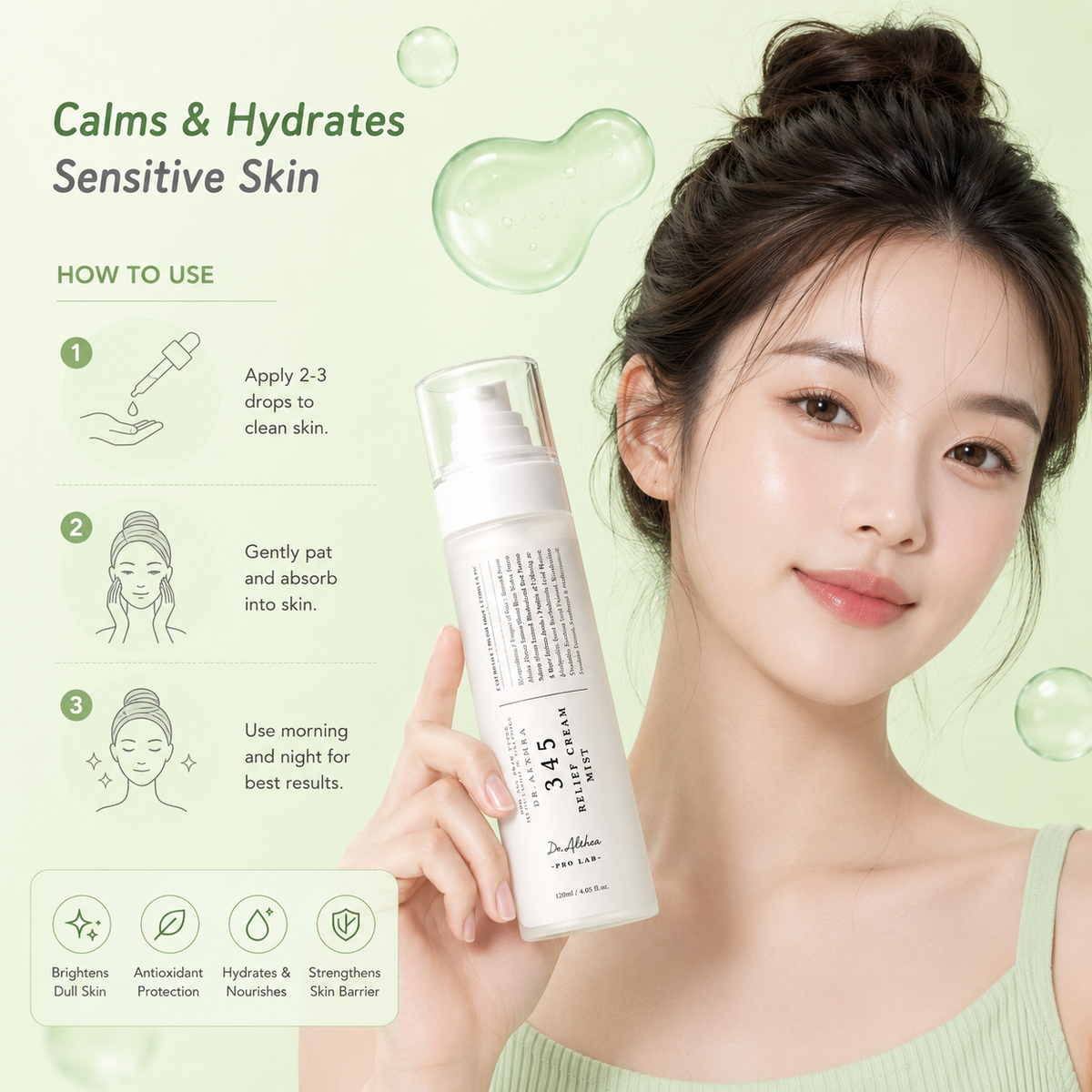 DR ALTHEA 345 Relief Cream Mist 60ml