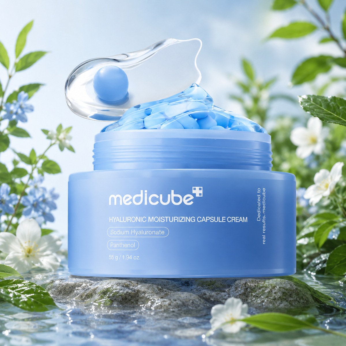 MEDICUBE Hyaluronic Moisturizing Capsule Cream
