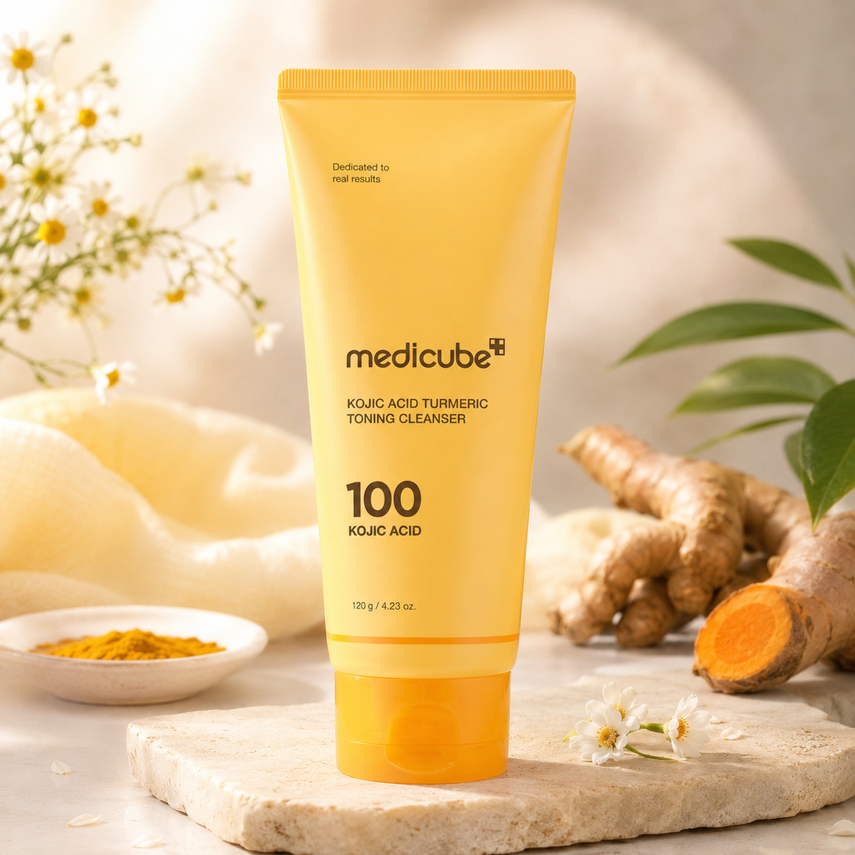 Medicube Kojic Acid Turmeric Toning Cleanser