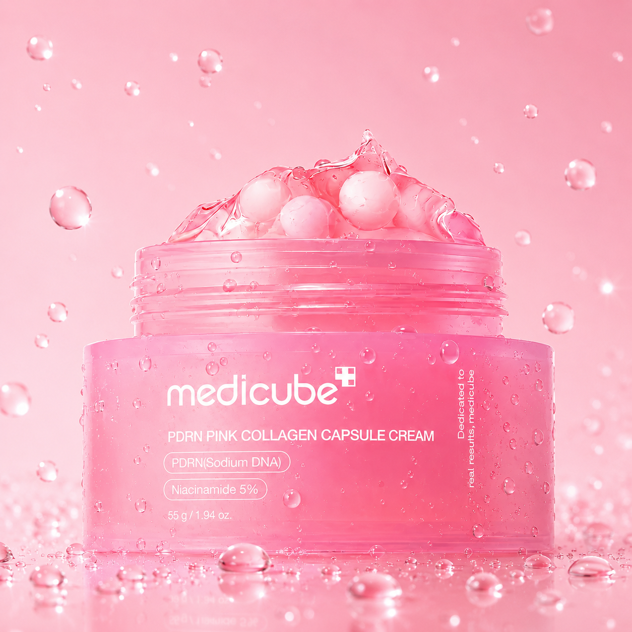 MEDICUBE PDRN Pink Collagen Capsule Cream