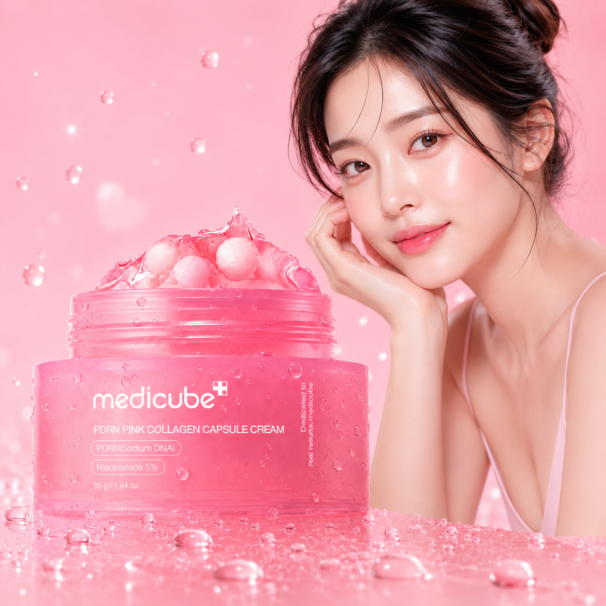 MEDICUBE PDRN Pink Collagen Capsule Cream