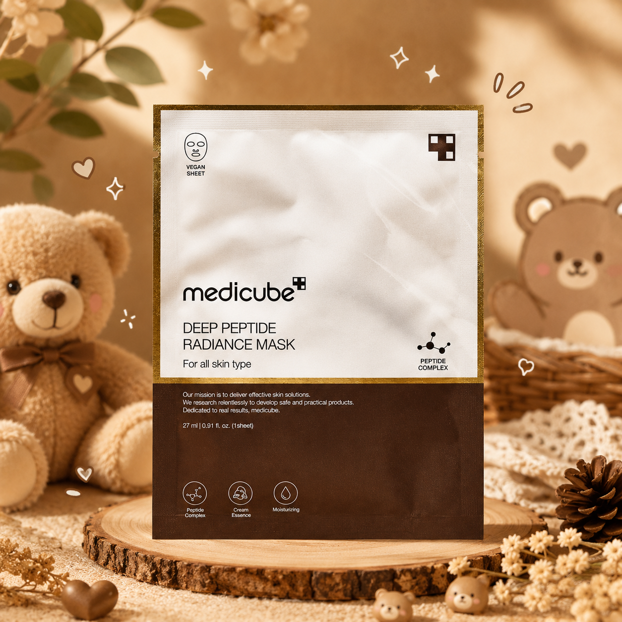 MEDICUBE Deep Peptide Radiance Mask