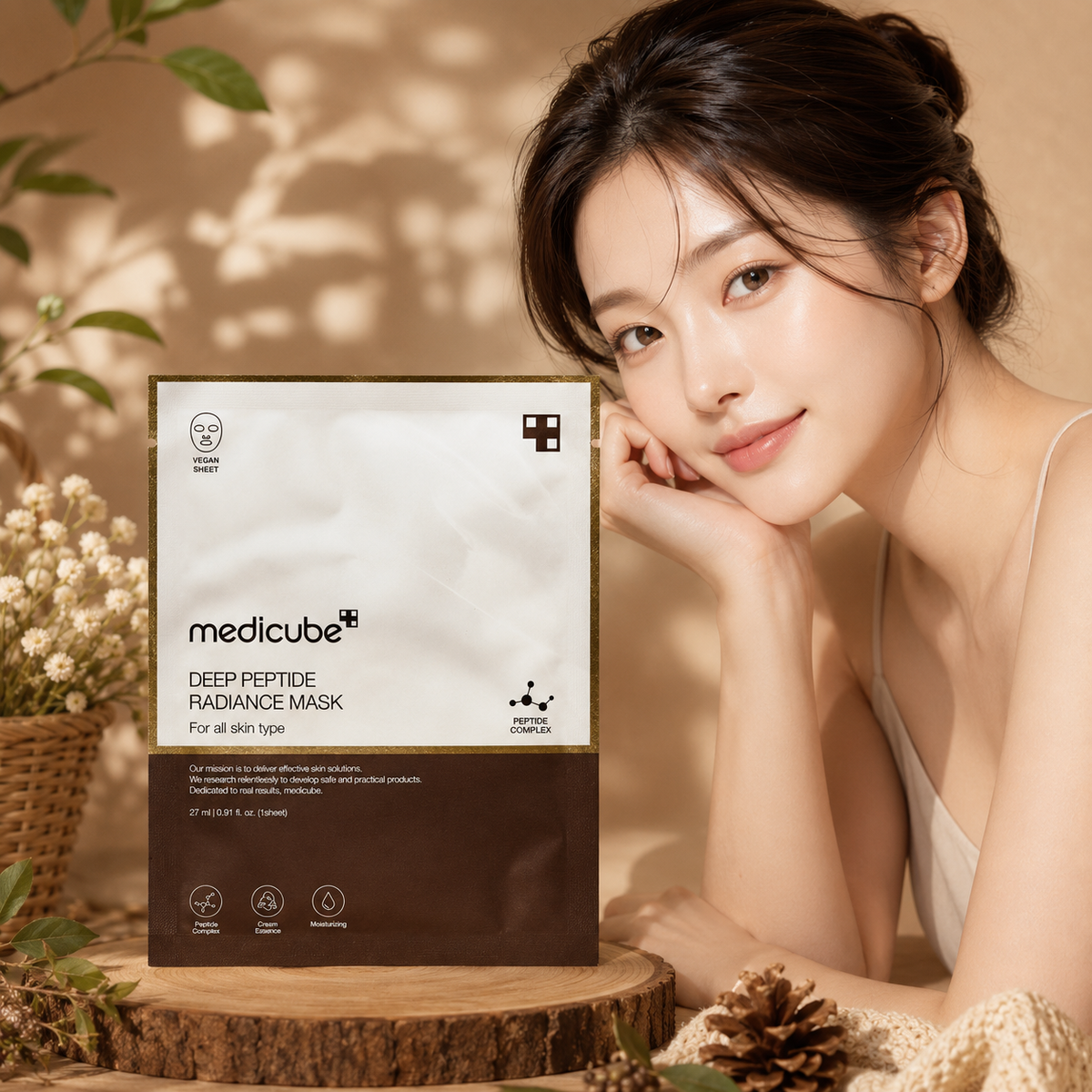MEDICUBE Deep Peptide Radiance Mask
