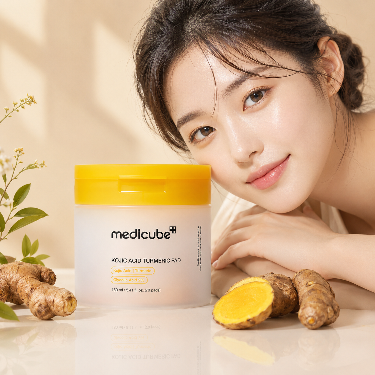 MEDICUBE Kojic Acid Turmeric Pad