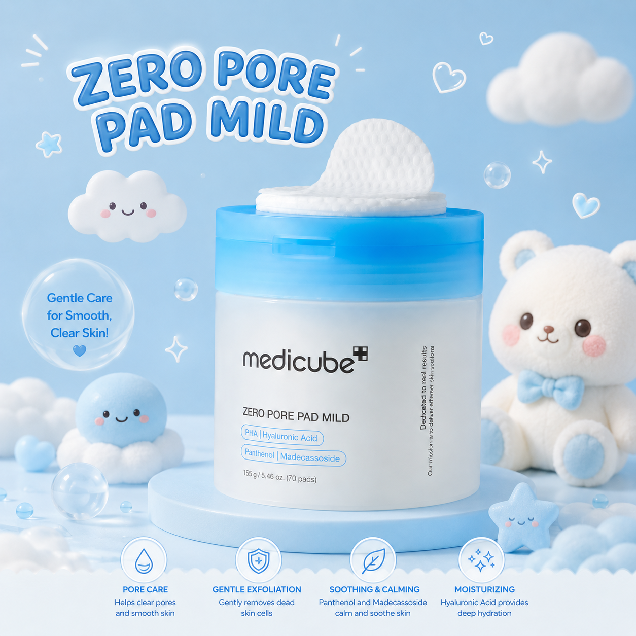 MEDICUBE Zero Pore Pad Mild