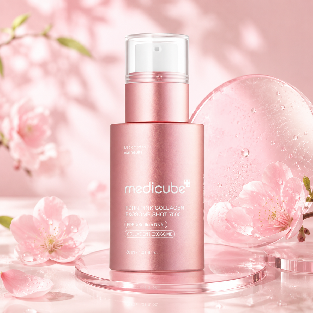 MEDICUBE PDRN Pink Exosome Shot Serum 7500