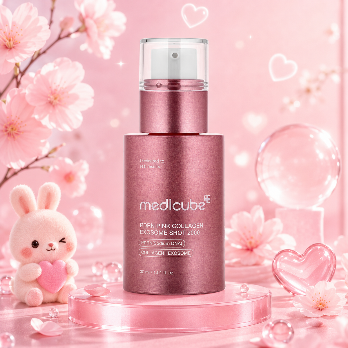MEDICUBE PDRN Pink Exosome Shot Serum 2000