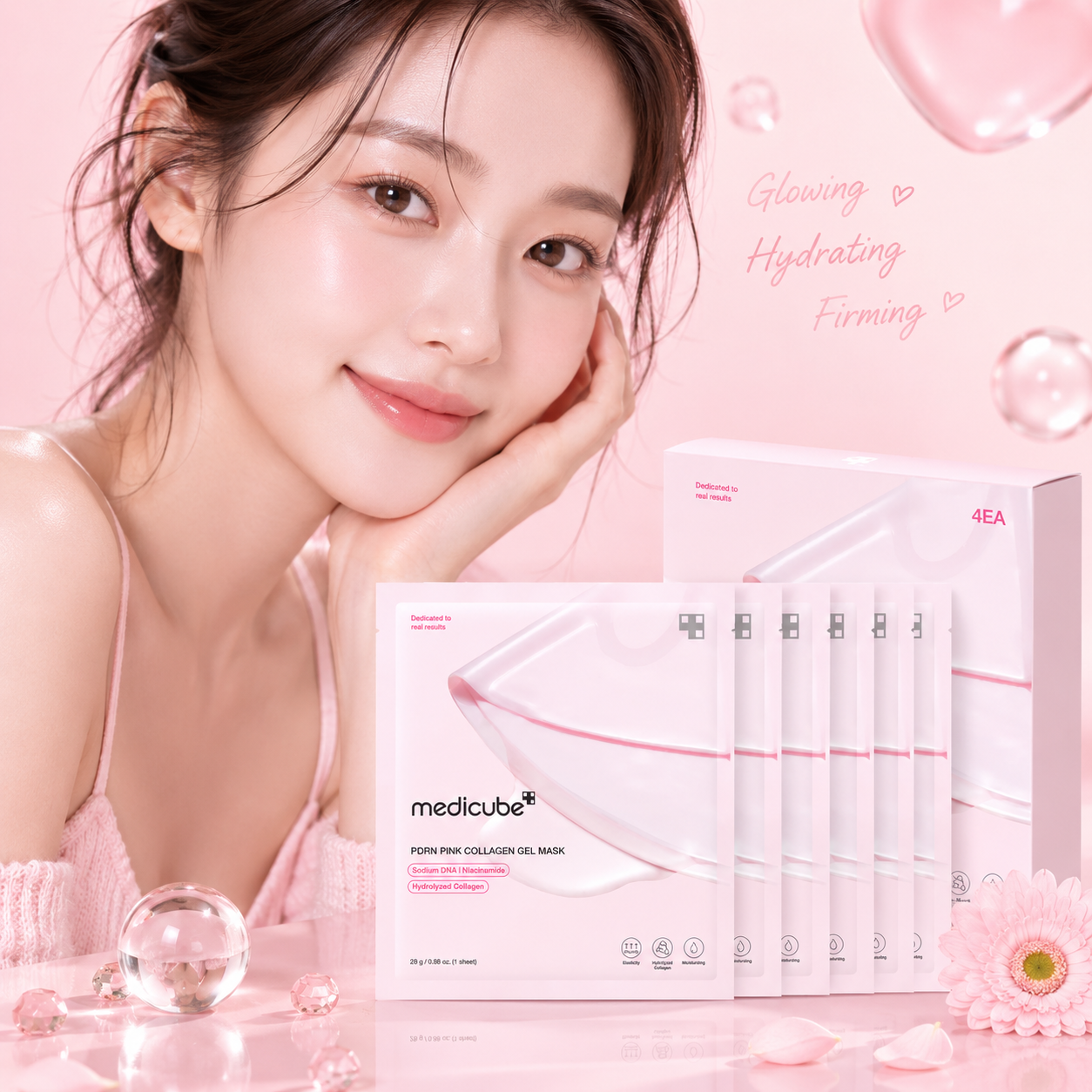 MEDICUBE PDRN Pink Collagen Gel Mask