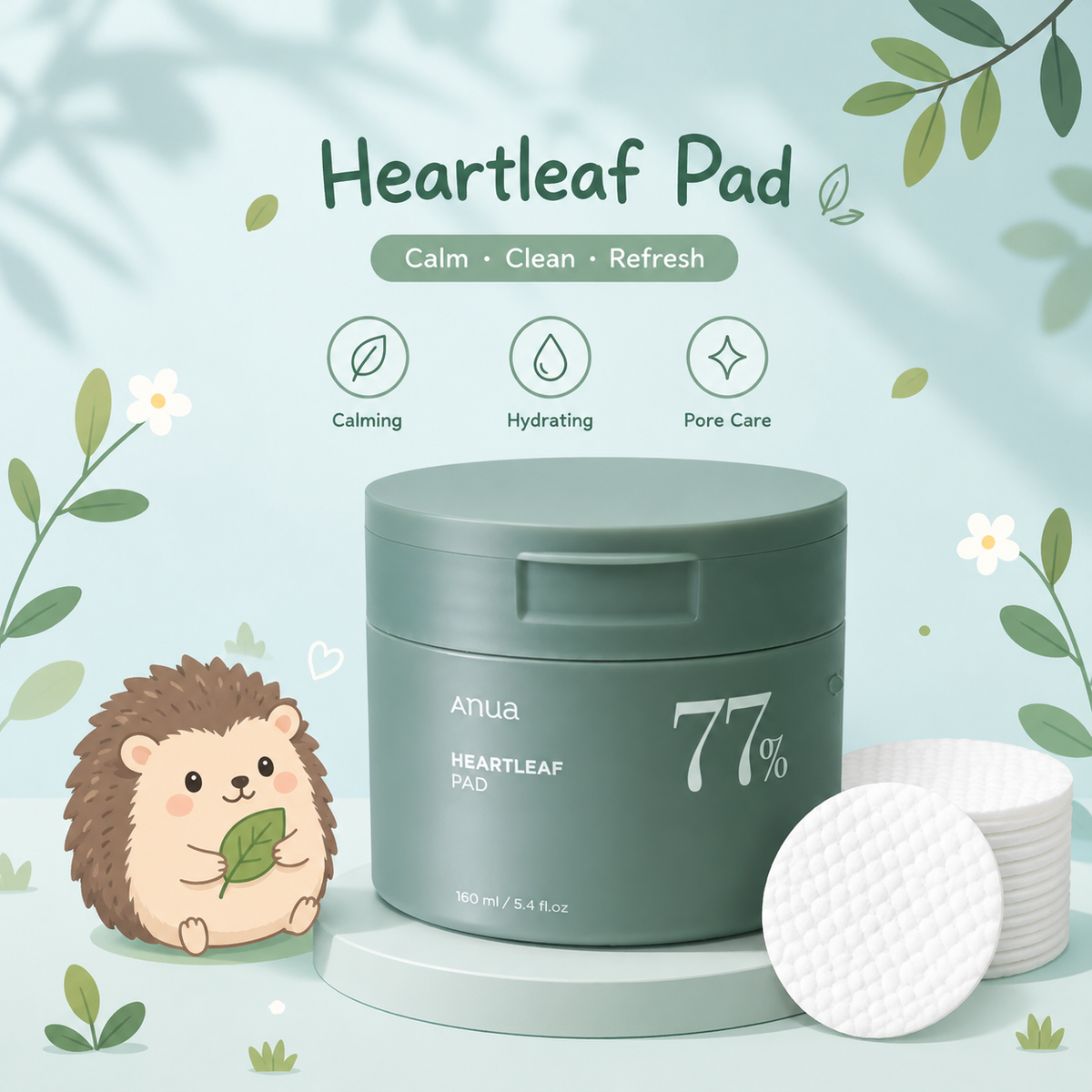 ANUA Heartleaf 77% Clear Pad