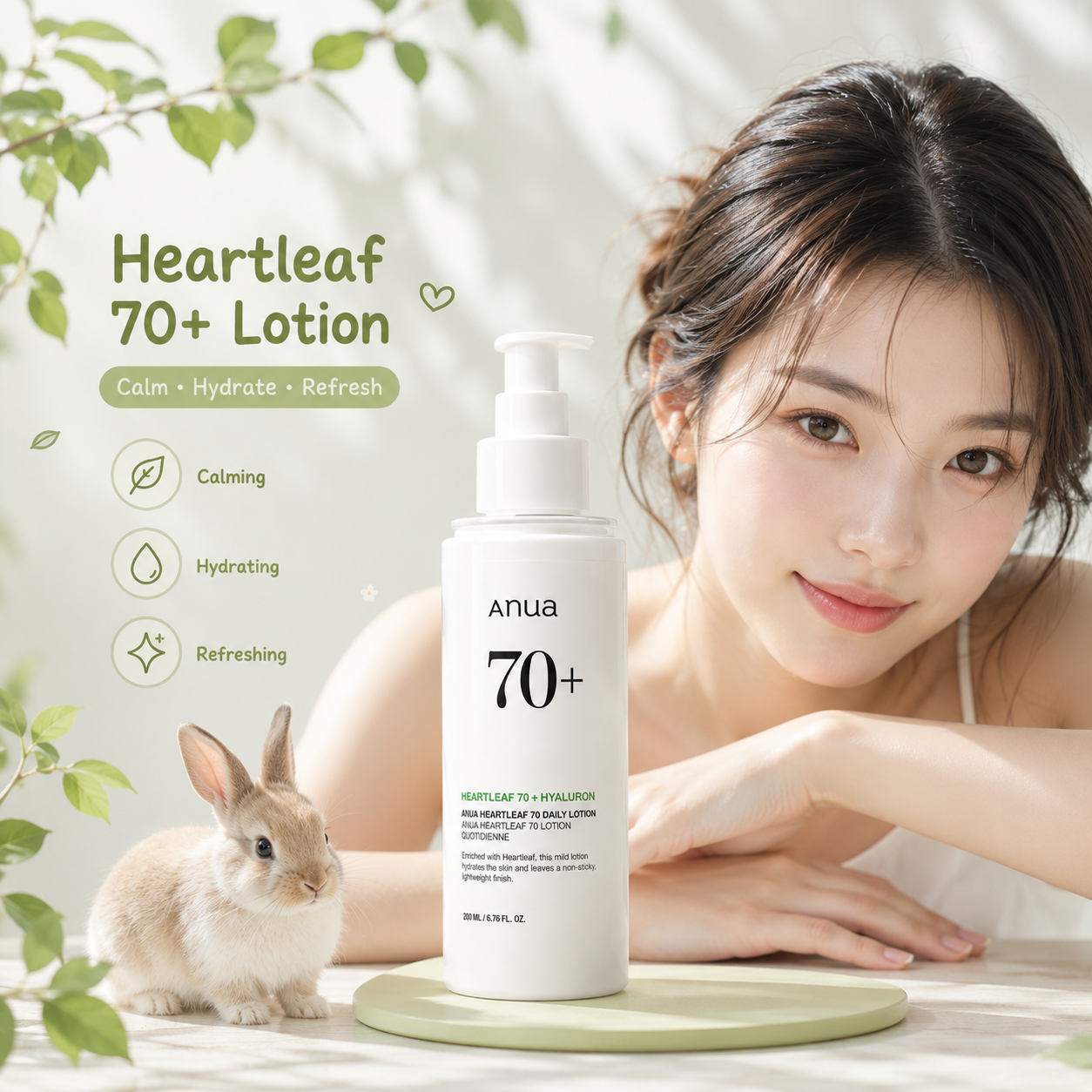 ANUA Heartleaf 70% Daily Lotion
