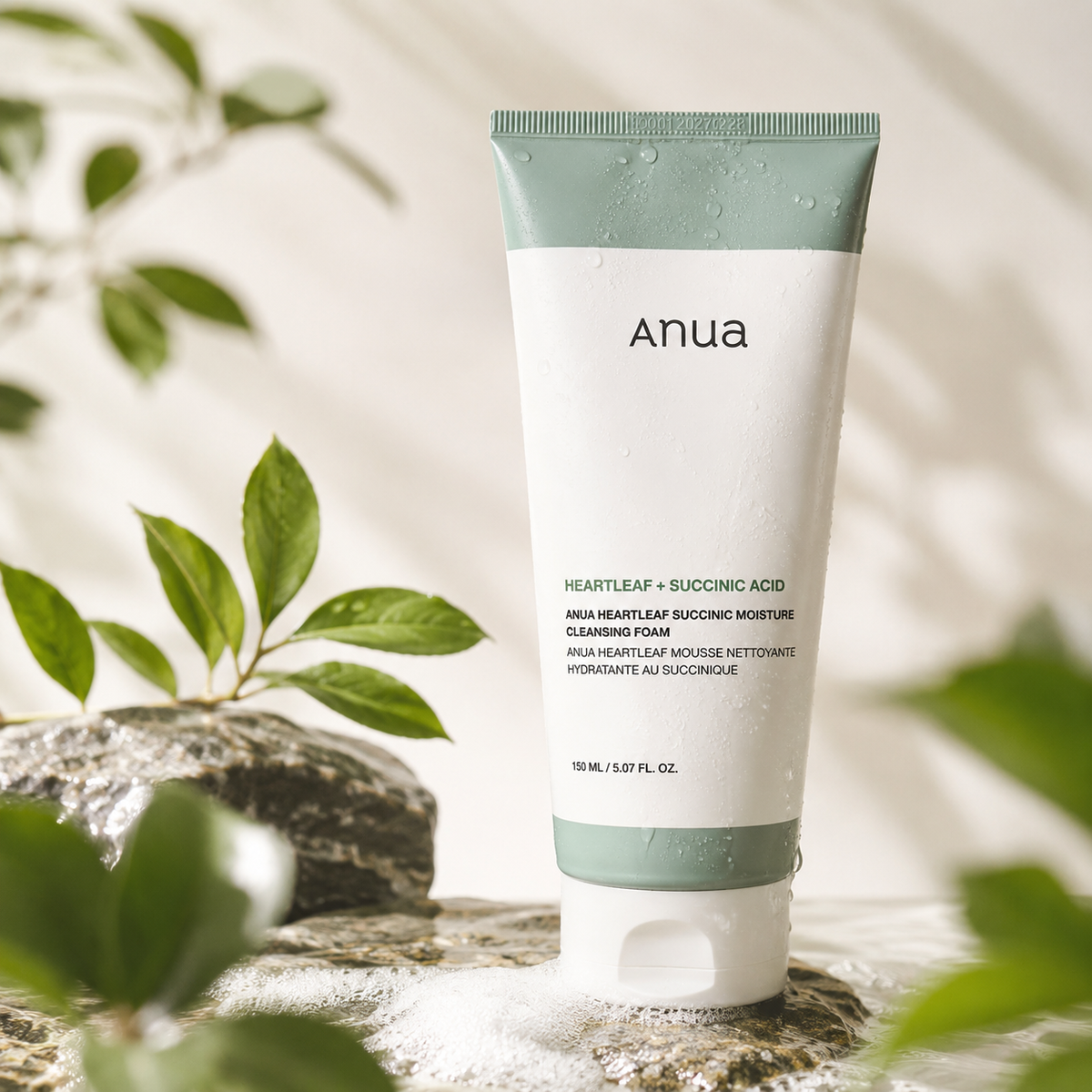 ANUA Heartleaf Succinic Moisture Cleansing Foam