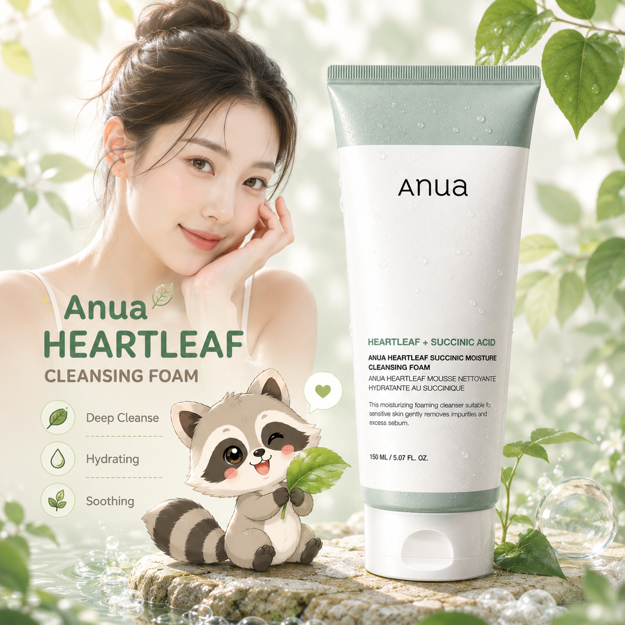 ANUA Heartleaf LHA Moisture Peeling Gel