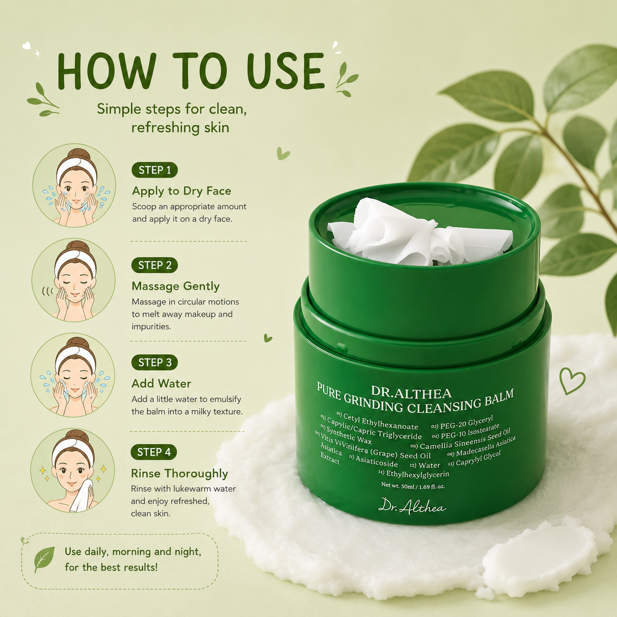 DR ALTHEA Pure Grinding Cleansing Balm