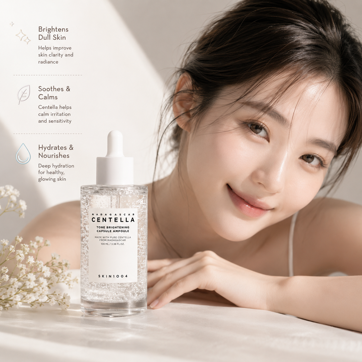 SKIN1004 Madagascar Centella Tone Brightening Capsule Ampoule