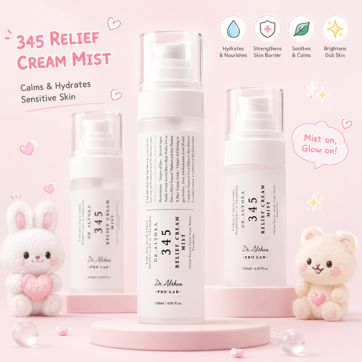 DR ALTHEA 345 Relief Cream Mist 60ml