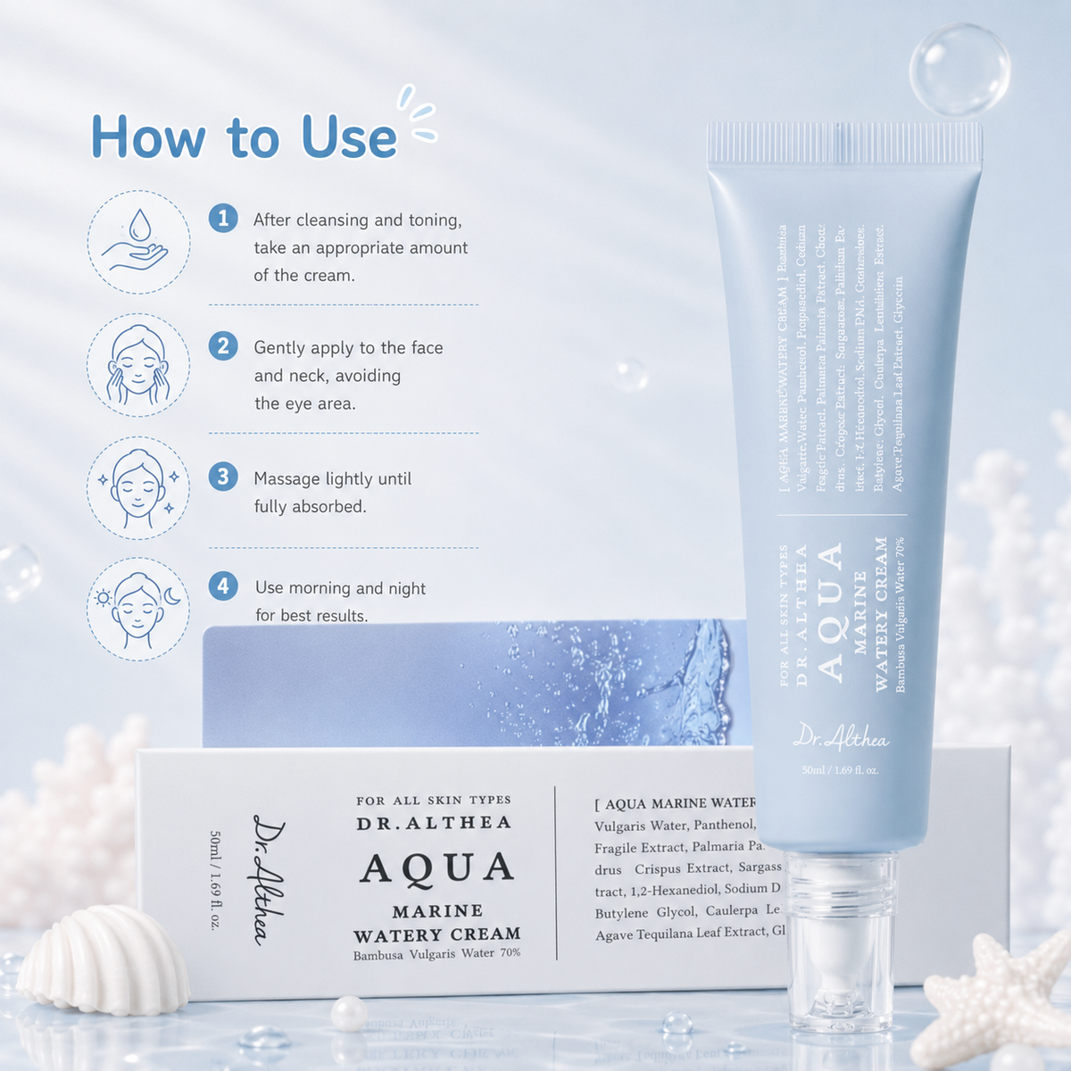 DR ALTHEA Aqua Marine Watery Cream