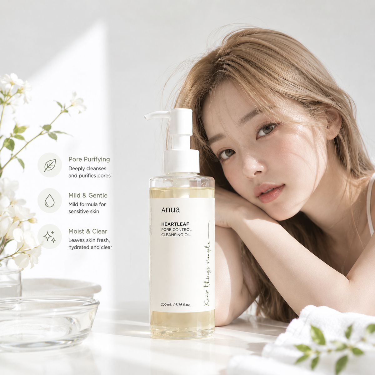 ANUA Heartleaf Pore Control Cleansing Oil