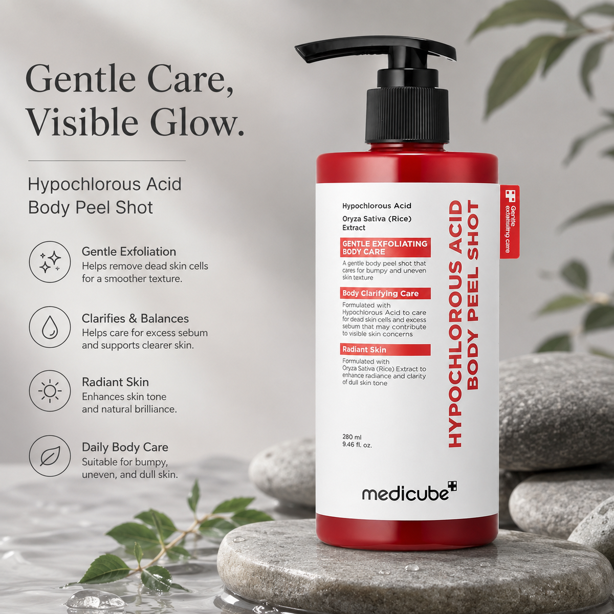 MEDICUBE  MEDICUBE Hypochlorous Acid Body Peel Shot
