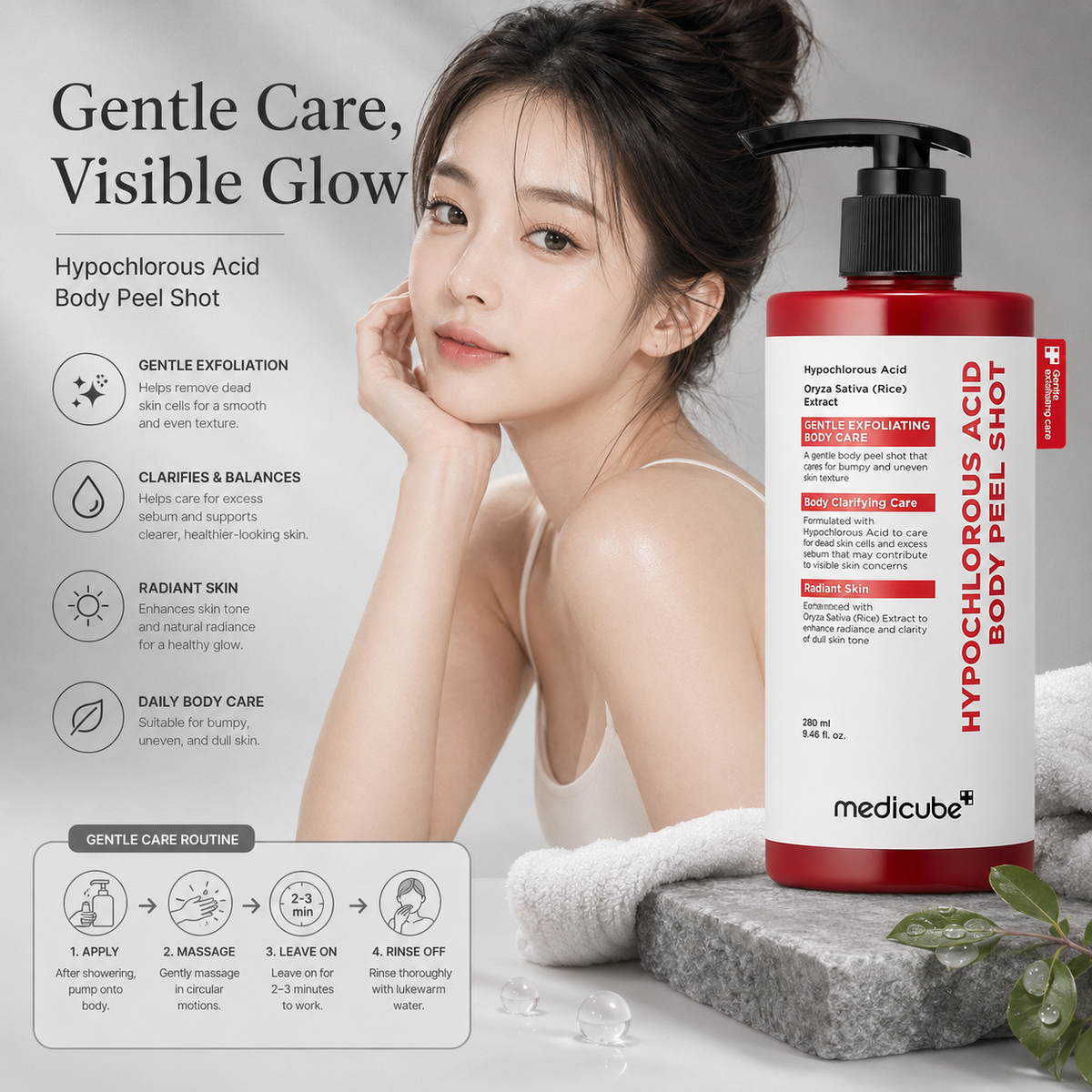 MEDICUBE  MEDICUBE Hypochlorous Acid Body Peel Shot