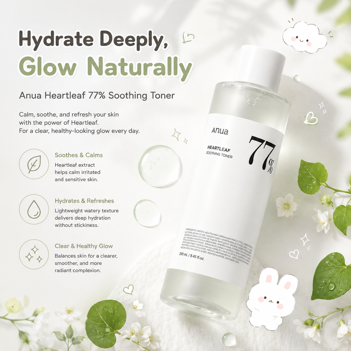 ANUA Heartleaf 77% Soothing Toner