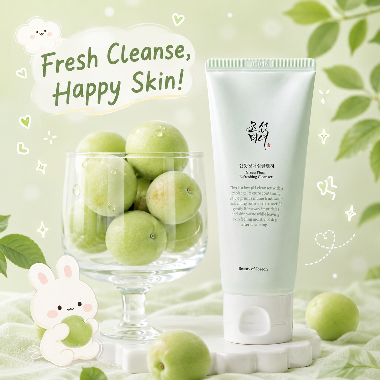 BEAUTY OF JOSEON Green Plum Gel Cleanser