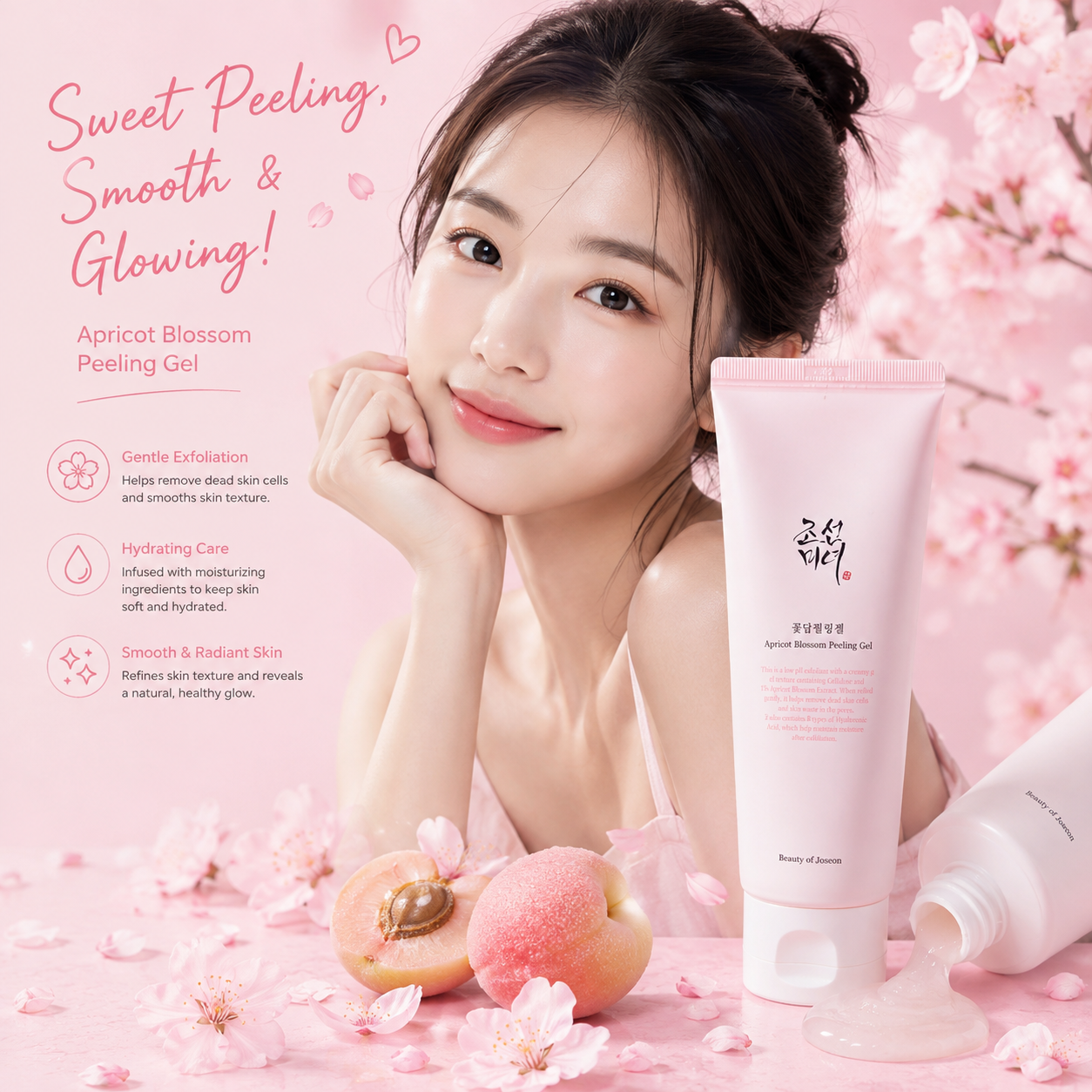 BEAUTY OF JOSEON Apricot Blossom Peeling Gel