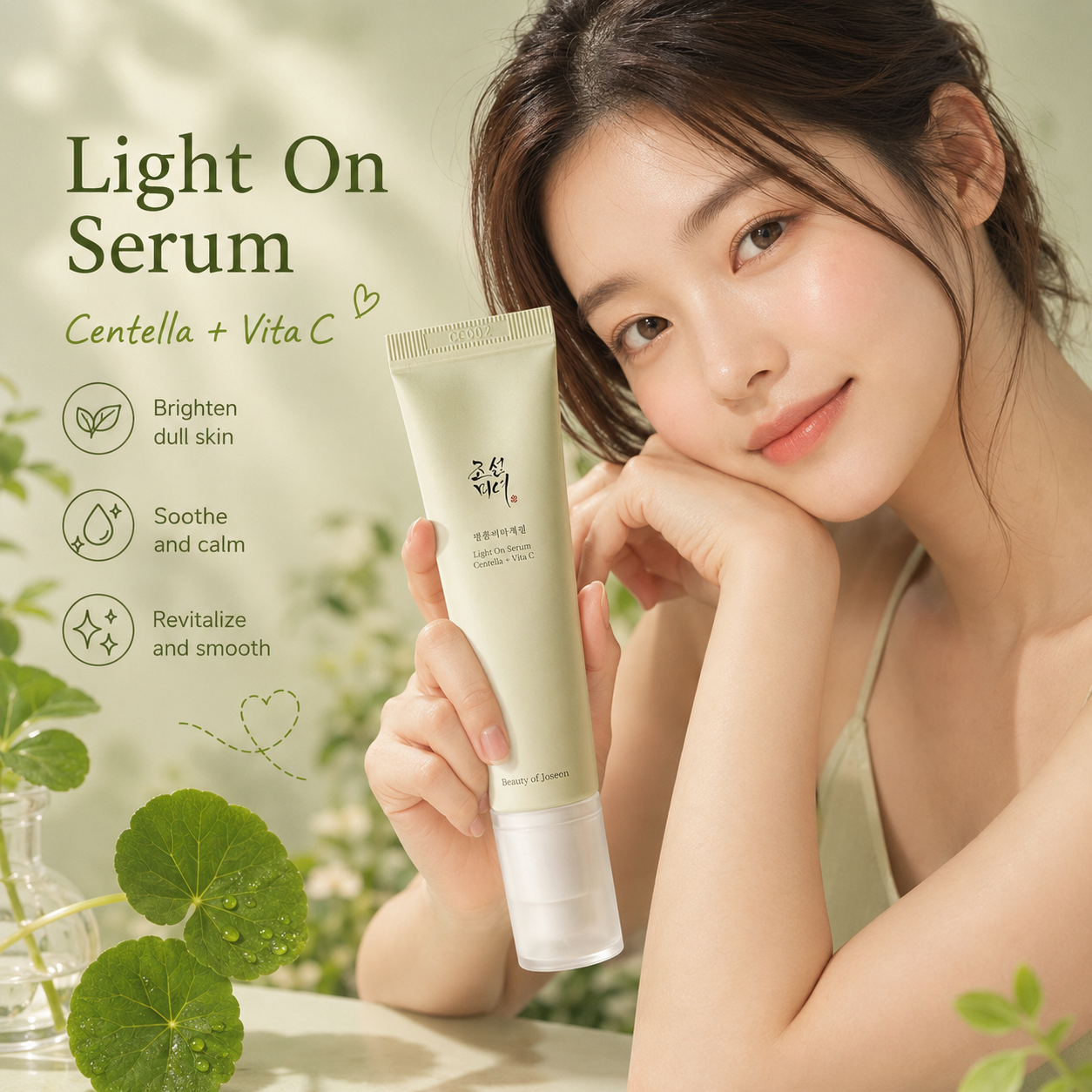 BEAUTY OF JOSEON Light On Serum: Centella + Vita C