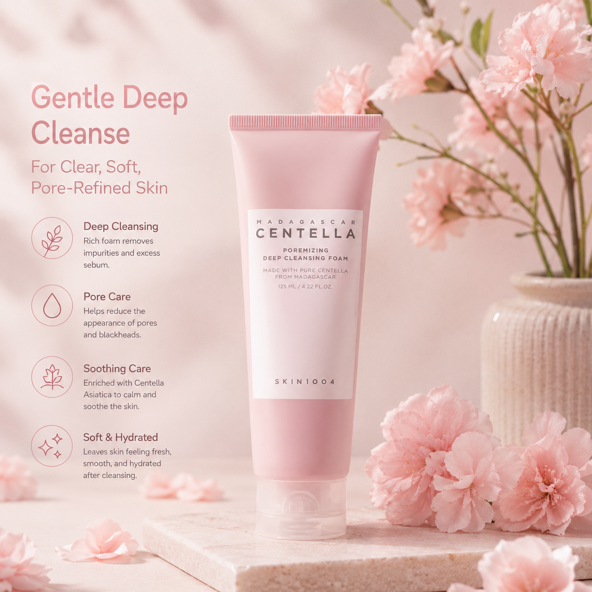 SKIN1004 Madagascar Centella Poremizing Deep Cleansing Foam