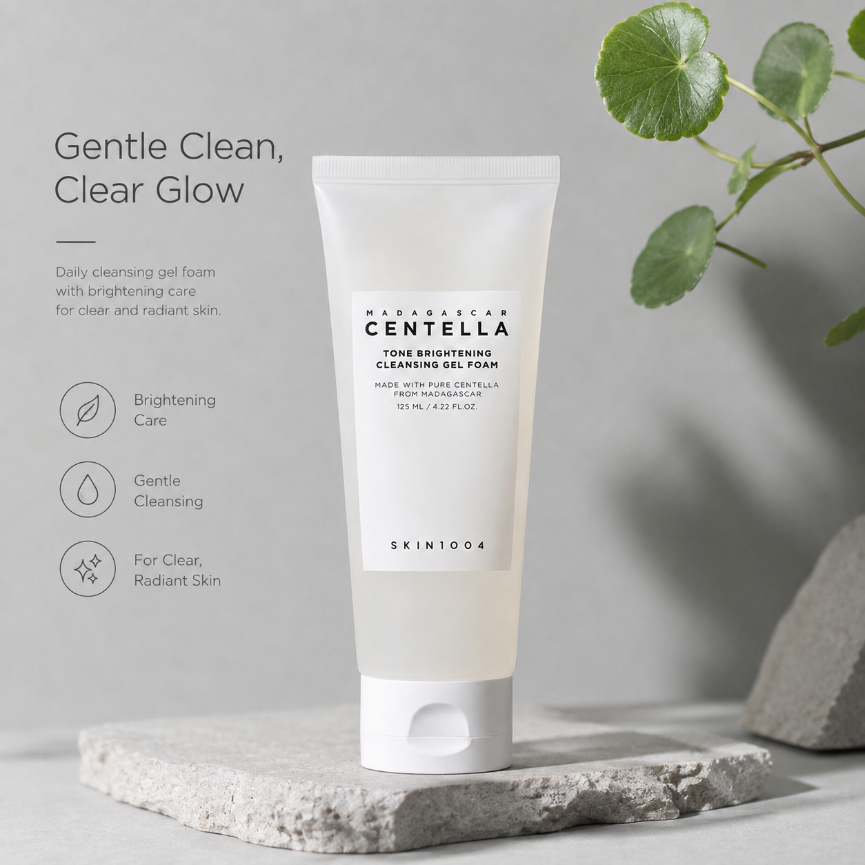 SKIN1004 Madagascar Centella Tone Brightening Cleansing Gel Foam