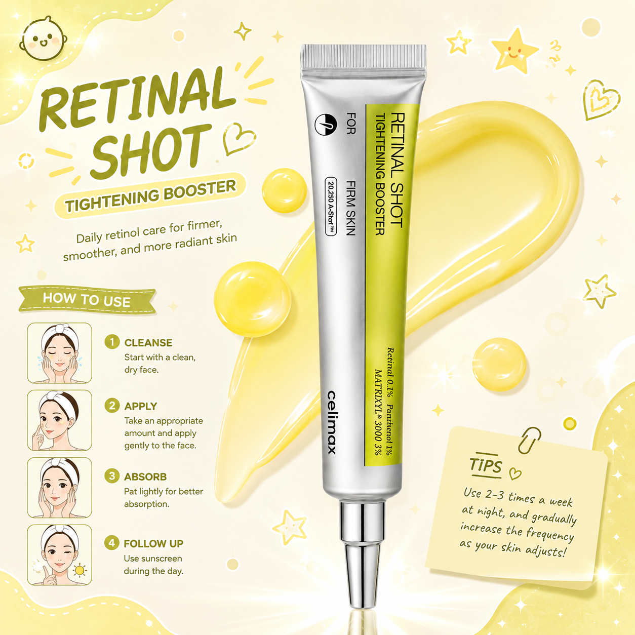 CELIMAX The Vita A Retinal Shot Tightening Booster