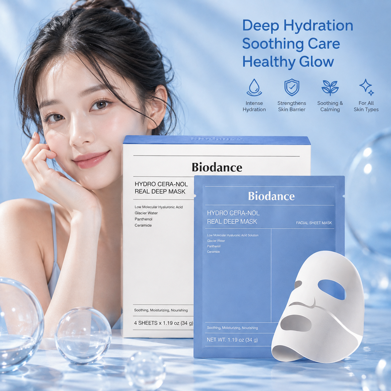 BIODANCE Real Hydro Cera-nol Deep Mask