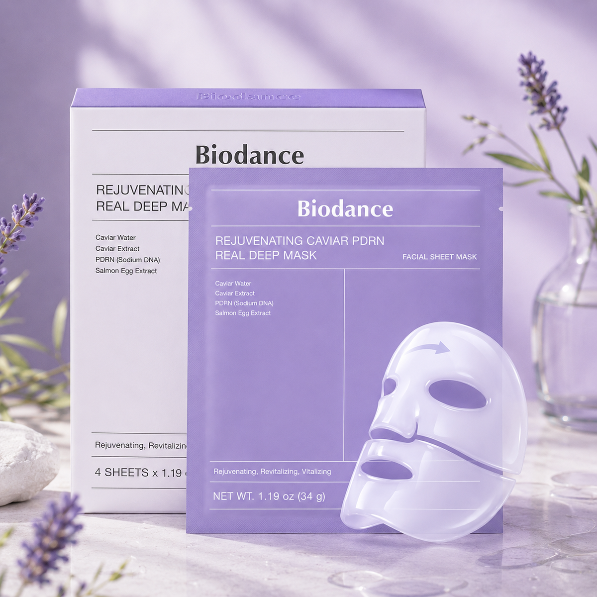 BIODANCE Rejuvenating Caviar PDRN Real Deep Mask