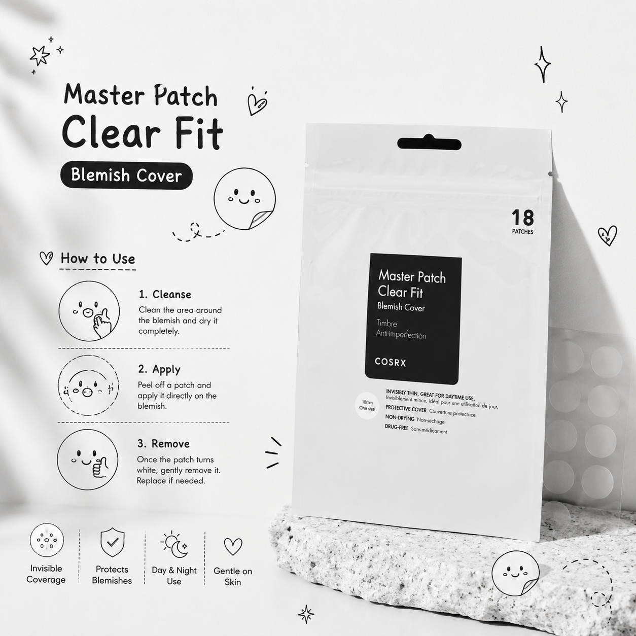 COSRX Acne Clear Fit Master Patch