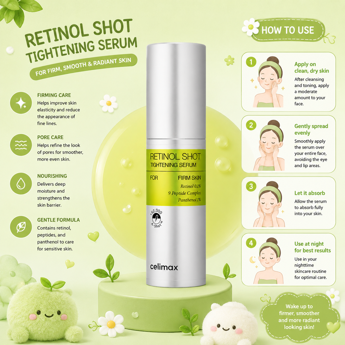 CELIMAX Retinol Shot Firming Serum