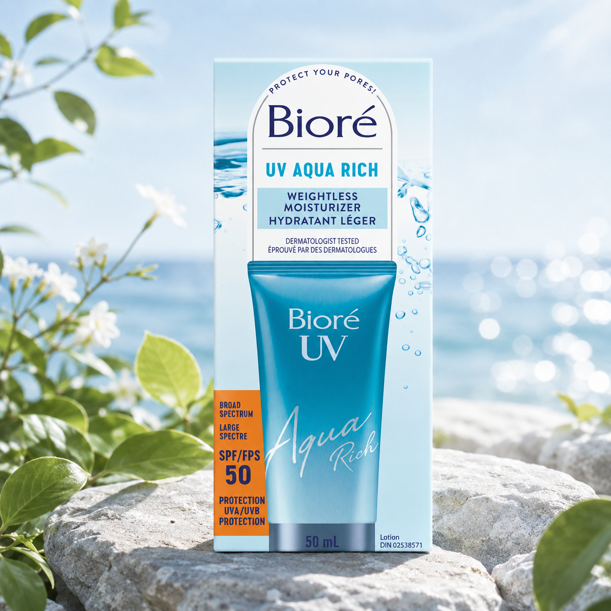 BIORÉ UV Aqua Rich Light Moisturizer SPF 50