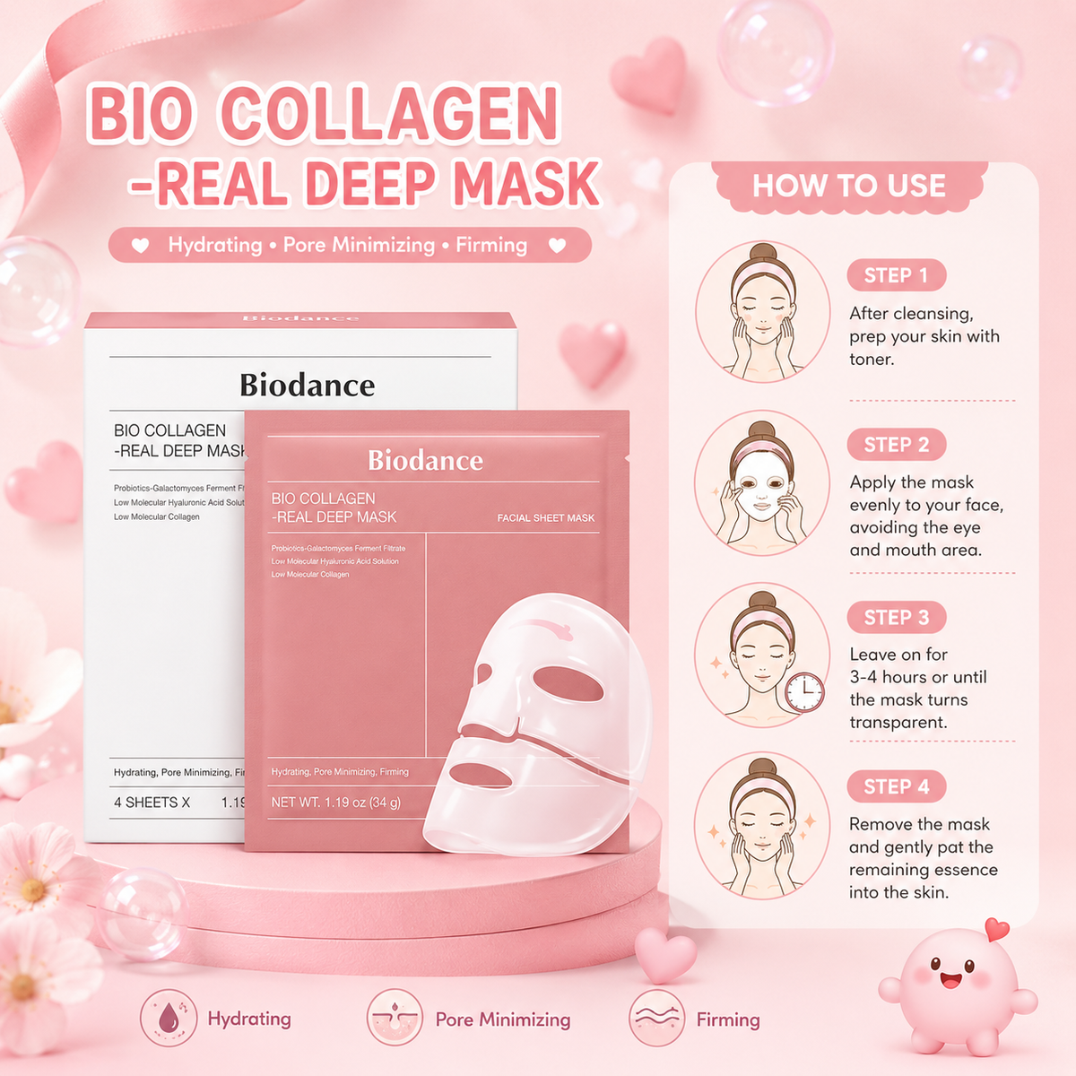 BIODANCE Deep Deep Mask with Bio-Collagen