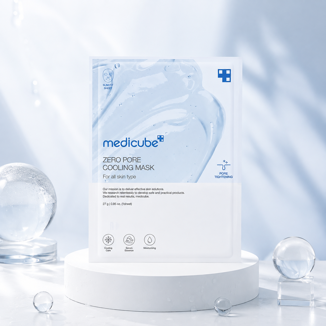 MEDICUBE Zero Pore Cooling Mask