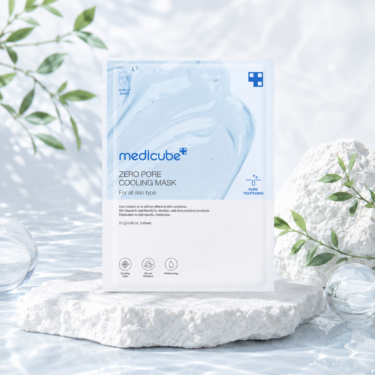 MEDICUBE Zero Pore Cooling Mask