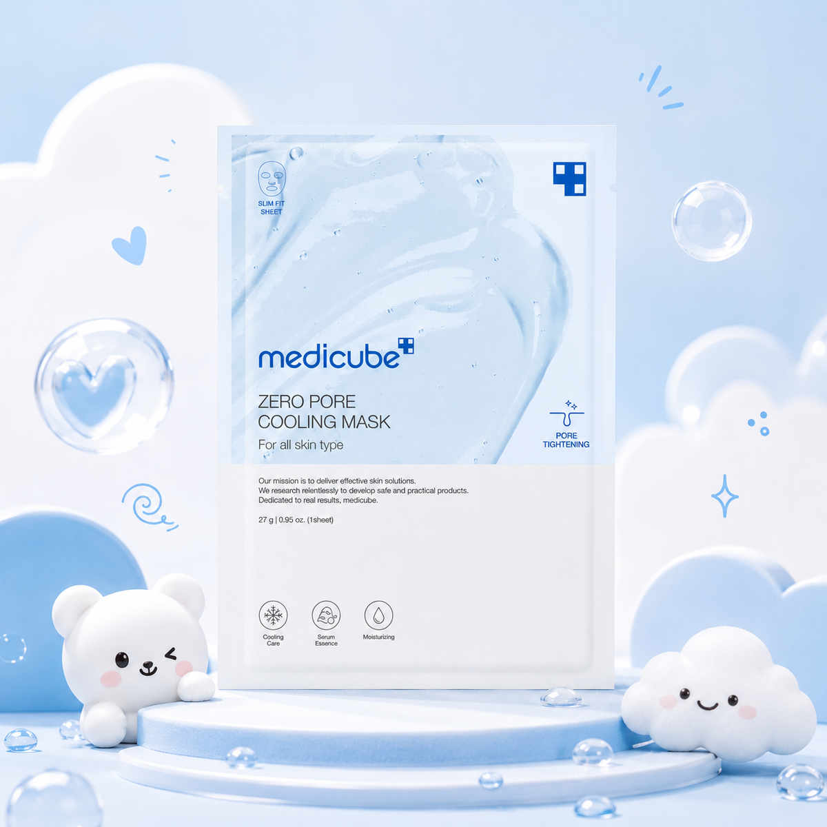 MEDICUBE Zero Pore Cooling Mask