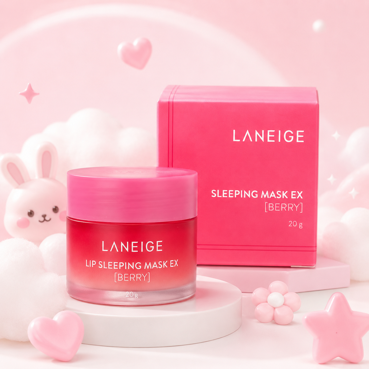 LANEIGE Lip Sleeping Mask – Strawberry