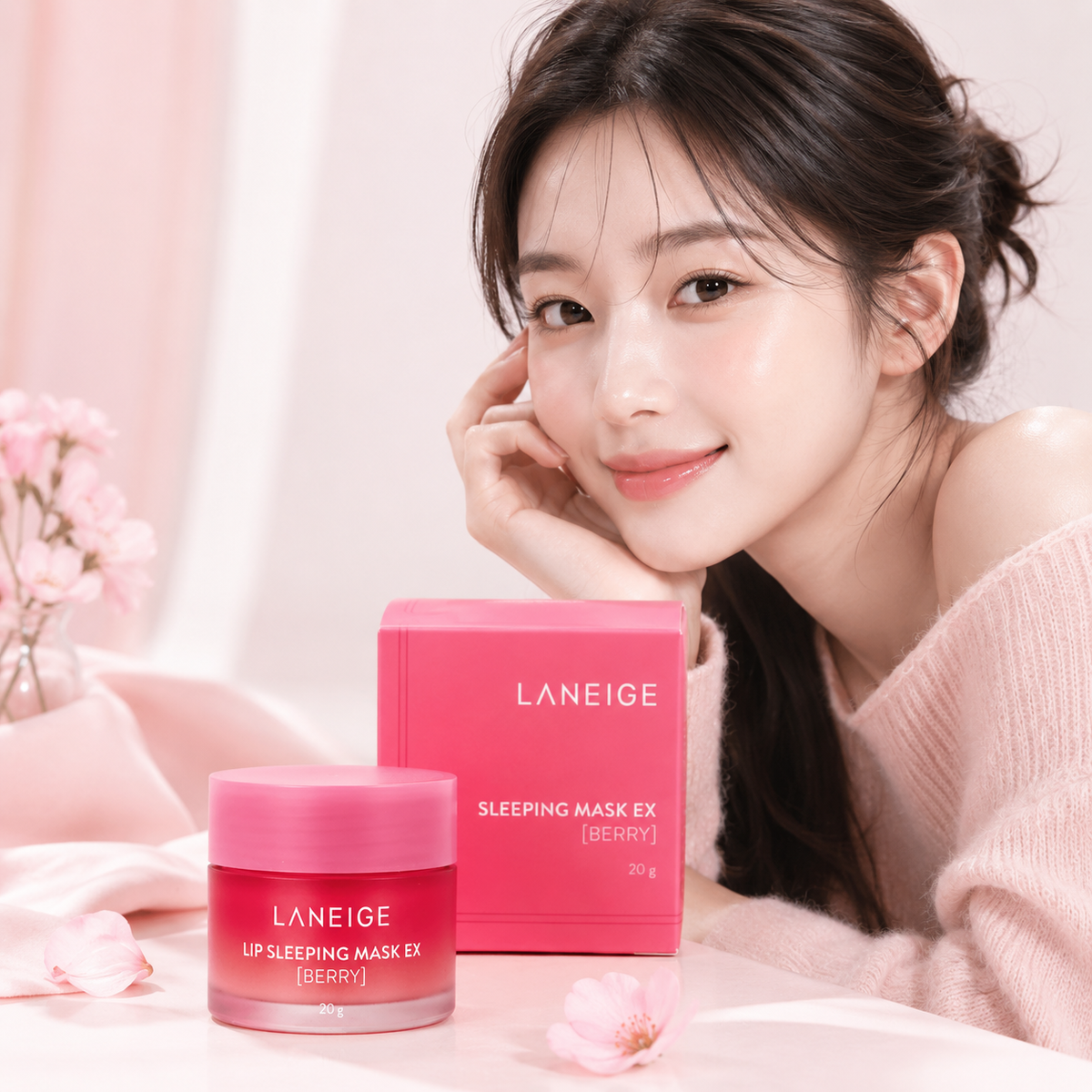 LANEIGE Lip Sleeping Mask – Strawberry