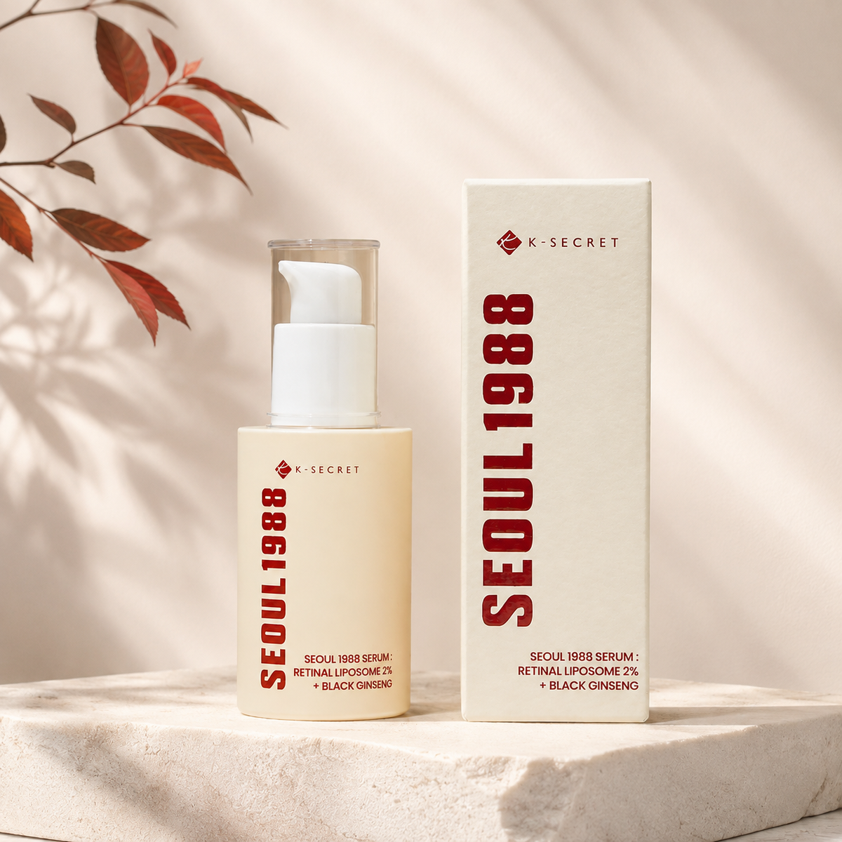 KSECRET Seoul 1988 Serum Retinal Liposome 2 Black Ginseng