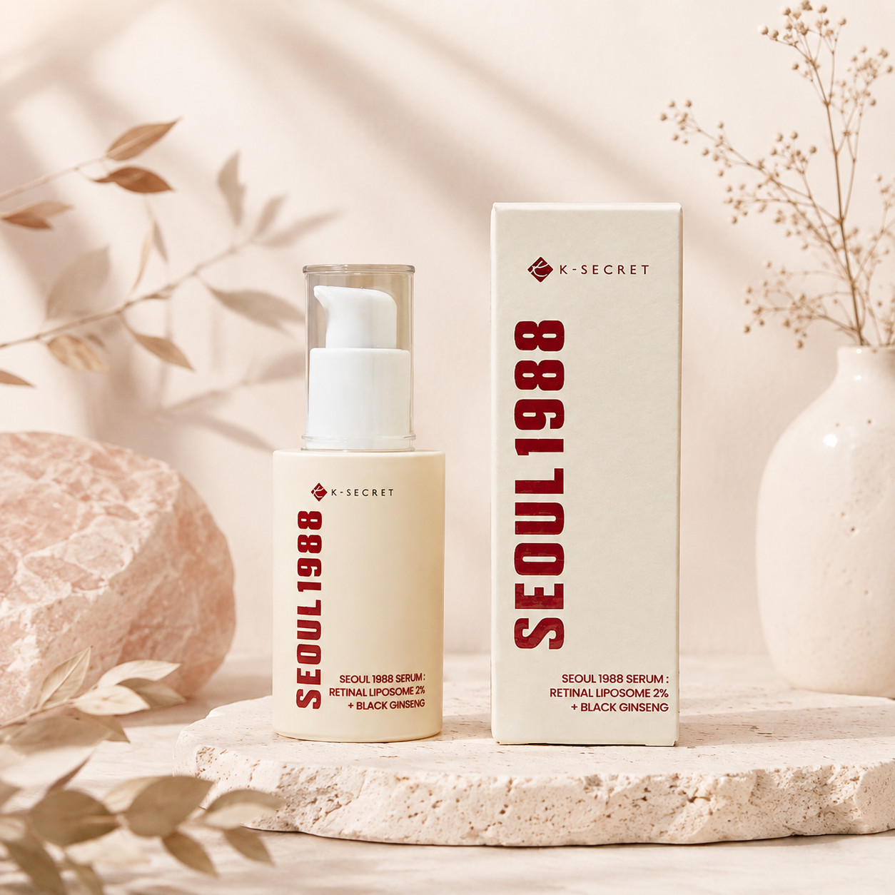 KSECRET Seoul 1988 Serum Retinal Liposome 2 Black Ginseng