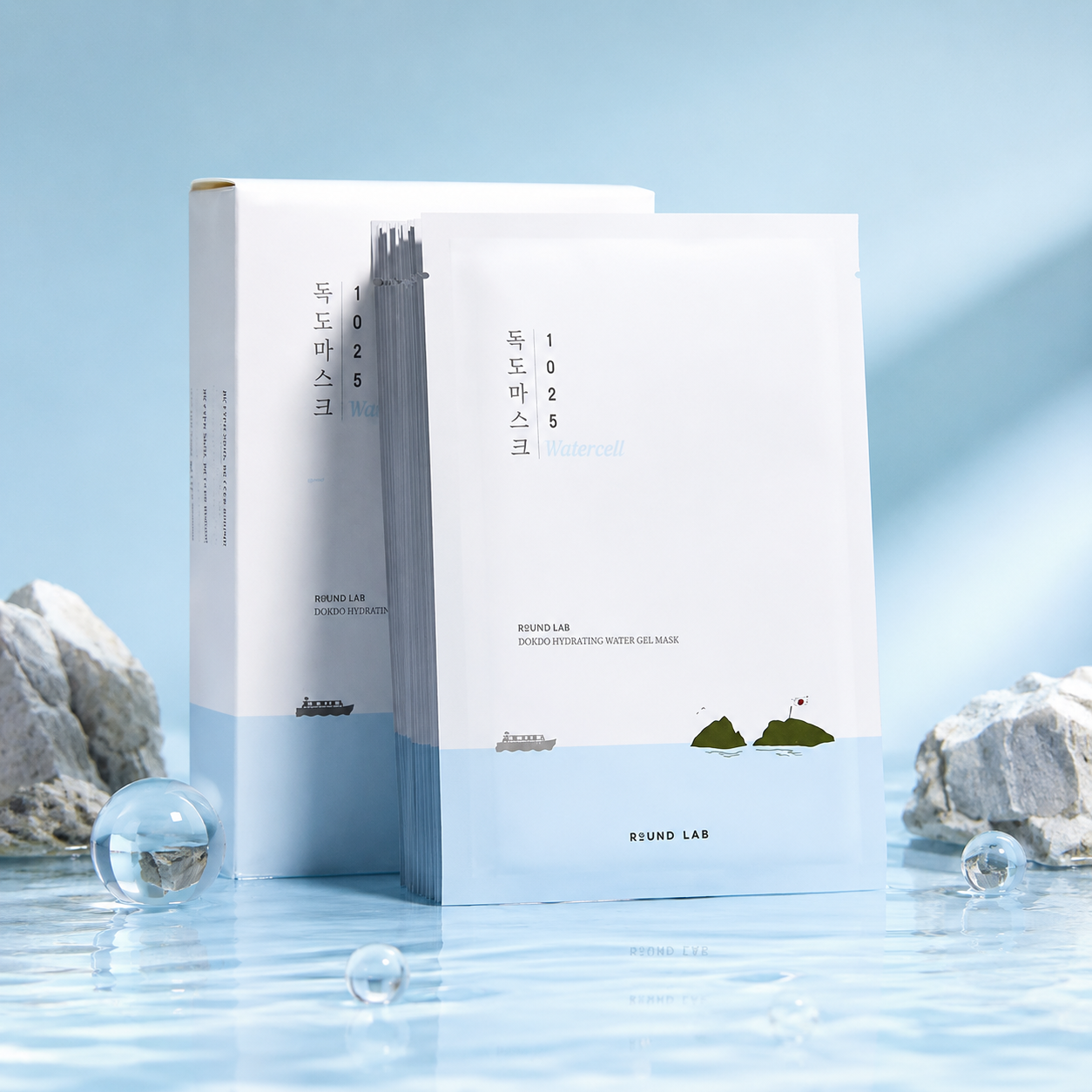 ROUND LAB 1025 Dokdo Hydrating Water Gel Mask