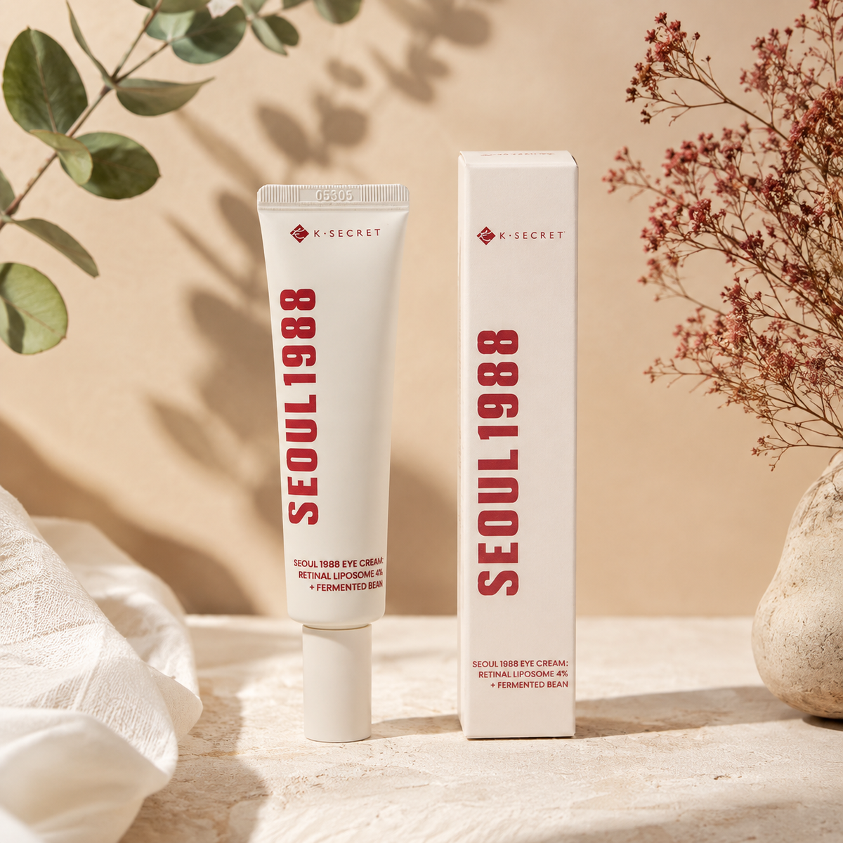 KSECRET Seoul 1988 Eye Cream Retinal Liposome 4% + Fermented Bean 30ml