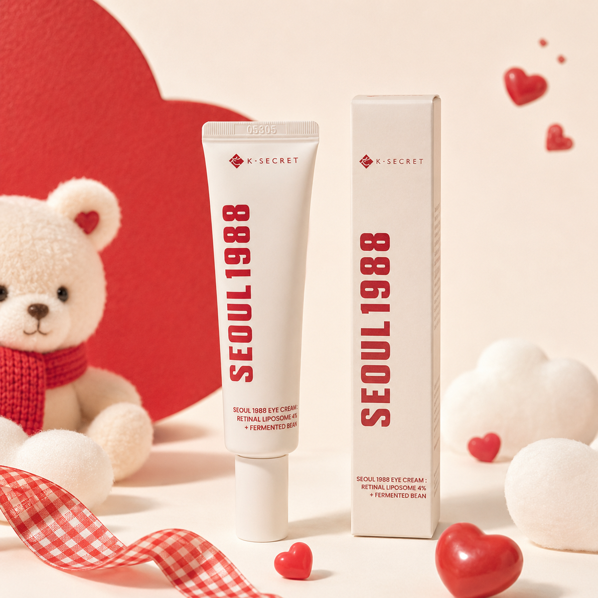 KSECRET Seoul 1988 Eye Cream Retinal Liposome 4% + Fermented Bean 30ml