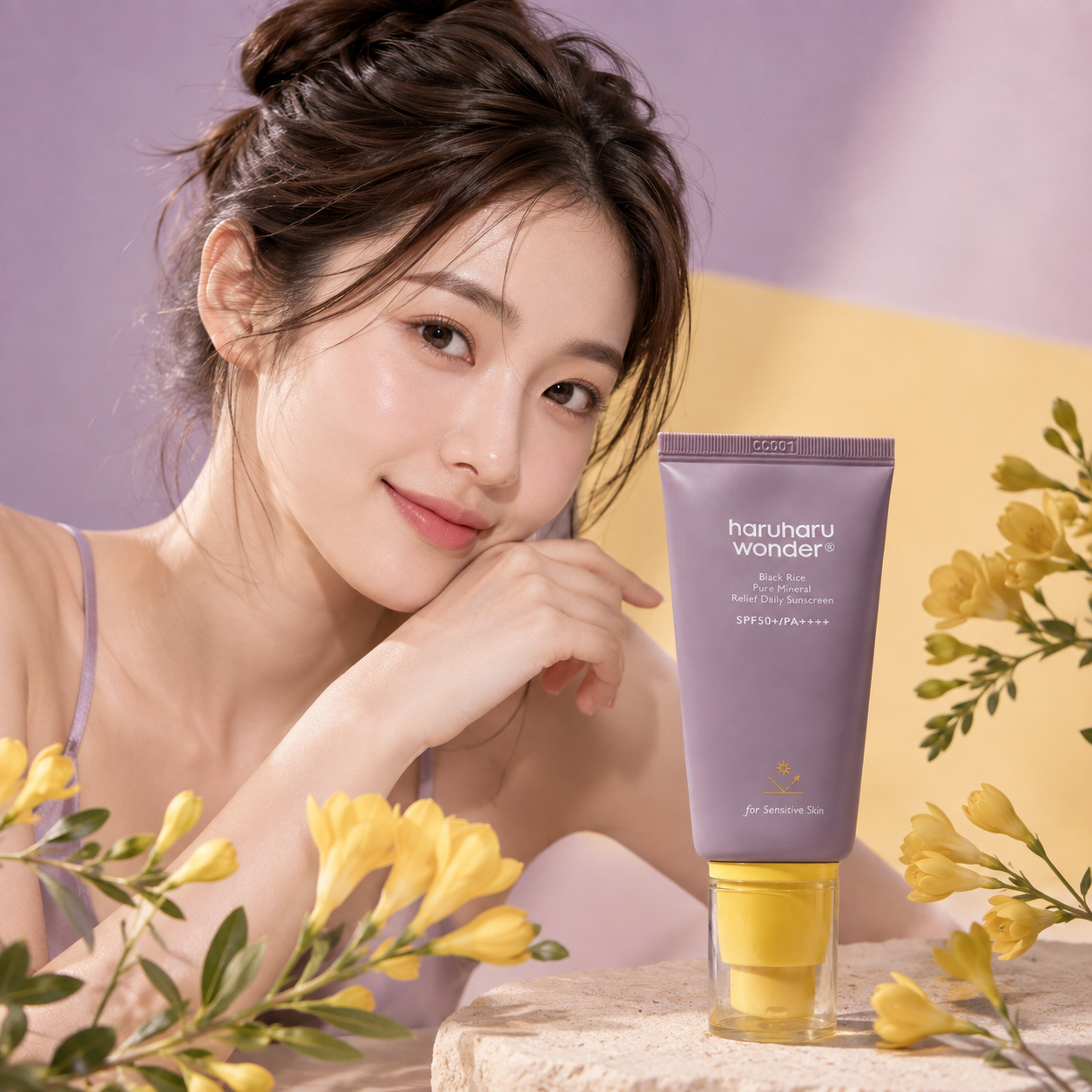HARUHARU  WONDER Black Rice Pure Mineral Relief Daily Sunscreen NPN